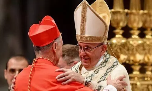 21 ക​ർ​ദി​നാ​ൾ​മാ​രെ പ്ര​ഖ്യാ​പി​ച്ച് മാ​ർ​പാ​പ്പ