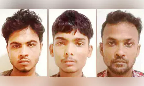 അന്തര്‍ സംസ്ഥാന തൊഴിലാളിയുടെ വീട്ടില്‍ കവര്‍ച്ച; മൂന്നുപേർ പിടിയിൽ