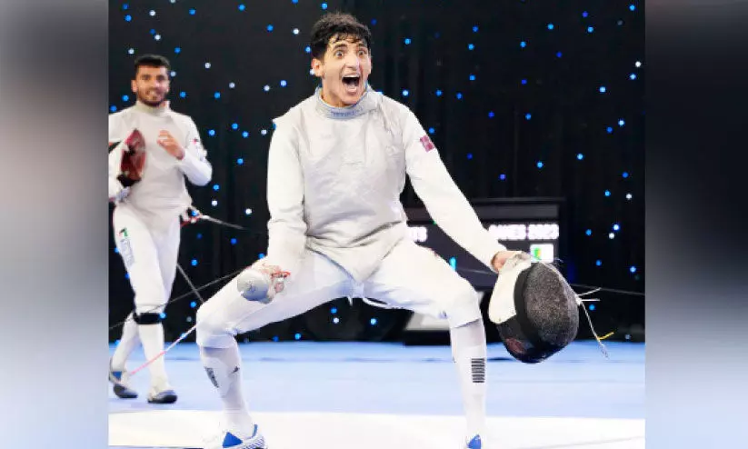 അറബ് ഗെയിംസ്: ഫെൻസിങ്ങിൽ പൊന്നണിഞ്ഞ് ഖത്തർ