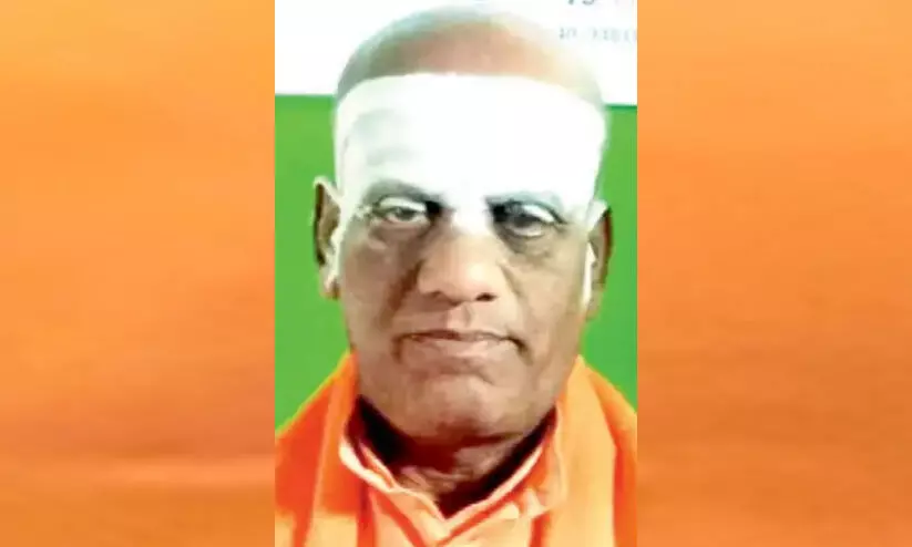 ദേവനൂർ മഠാധിപതി ശിവപ്പ സ്വാമി പുഴയിൽ മരിച്ച നിലയിൽ ദേവനൂർ മഠാധിപതി ശിവപ്പ സ്വാമി പുഴയിൽ മരിച്ച നിലയിൽ