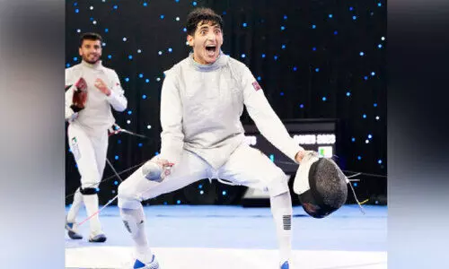 അറബ് ഗെയിംസ്: ഫെൻസിങ്ങിൽ പൊന്നണിഞ്ഞ് ഖത്തർ