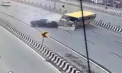 accident delhi meerut