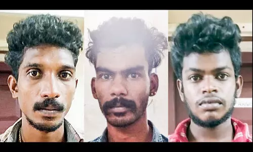 നിരവധി ക്രിമിനൽ കേസുകളിലെ പ്രതിയുൾപ്പെടെ മൂന്നുപേർ പിടിയിൽ നിരവധി ക്രിമിനൽ കേസുകളിലെ പ്രതിയുൾപ്പെടെ മൂന്നുപേർ പിടിയിൽ