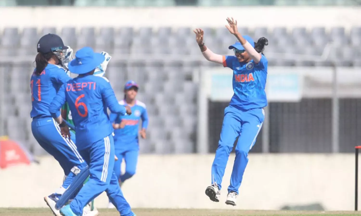 മിന്നുമണിക്ക് രണ്ടു വിക്കറ്റ്; ബംഗ്ലാദേശിനെതിരെ ഇന്ത്യക്ക് നാലു വിക്കറ്റ് തോൽവി