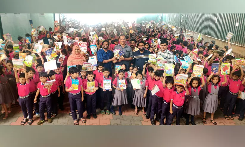 thousand books for the school library