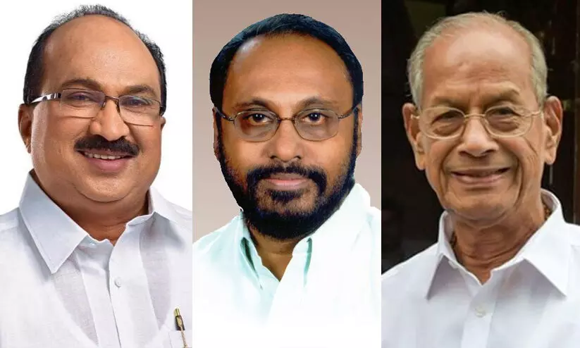 Cherian Philip, KV Thomas, E Sreedharan