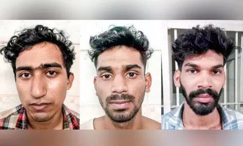 ഹോട്ടലിലെ മദ്യപാനം ചോദ്യം ചെയ്തതിന് മർദനം; മൂന്ന് യുവാക്കൾ അറസ്റ്റിൽ