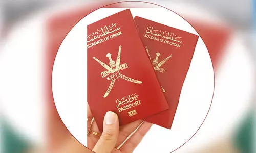 ക​രു​ത്തു​റ്റ പാ​സ്​​പോ​ർ​ട്ടു​ക​ളു​ടെ പ​ട്ടി​ക​യി​ൽ മി​ക​ച്ച സ്ഥാ​ന​വു​മാ​യി ഒ​മാ​ൻ