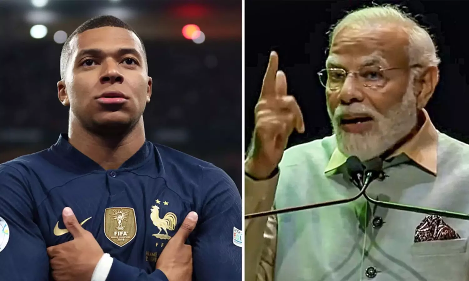 ‘കിലിയൻ മാപെ’ തിരഞ്ഞ് ട്രോളർമാർ; പ്രധാനമന്ത്രി നരേന്ദ്രമോദിയുടെ ഫ്രാൻസിലെ നാക്കുപിഴ വൈറൽ