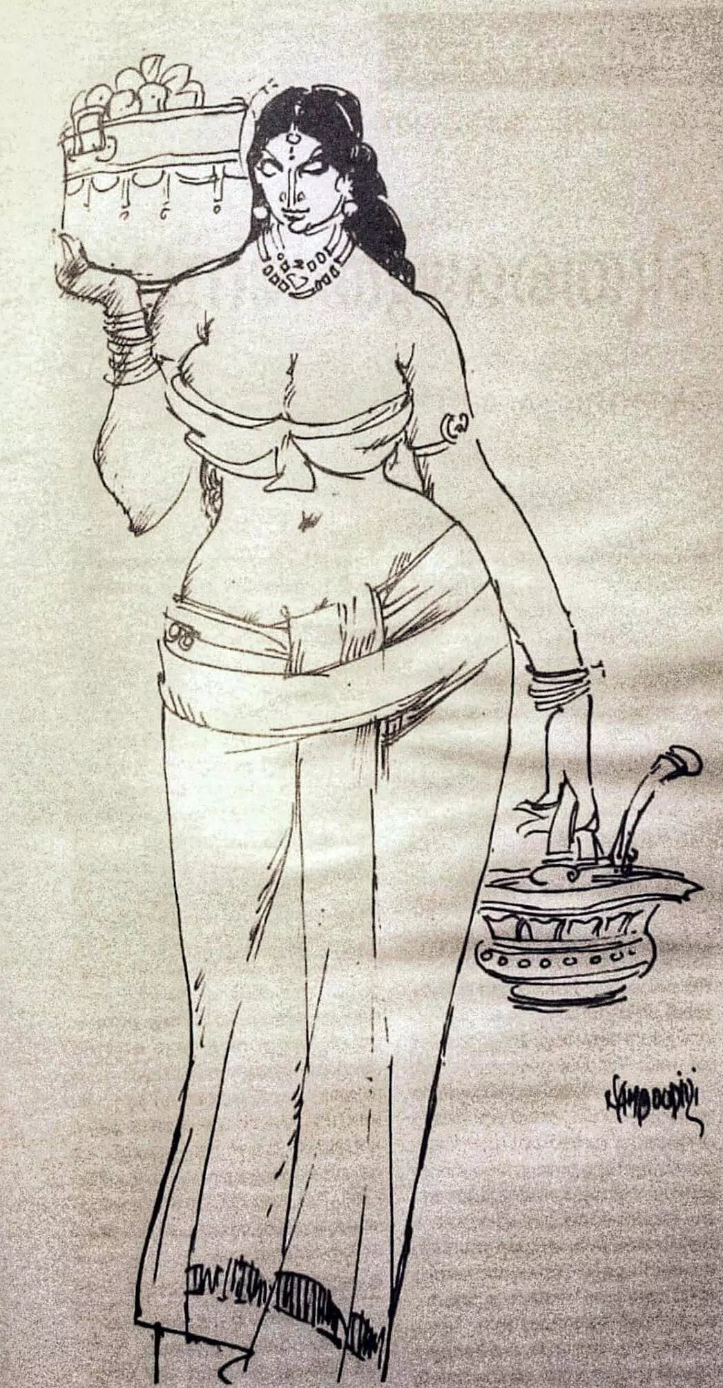 രണ്ടാമൂഴം - വര