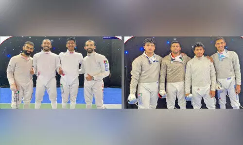 അ​റ​ബ് ഗെ​യിം​സ്; ഫെ​ൻ​സി​ങ്ങി​ൽ കു​വൈ​ത്തി​ന് ര​ണ്ടു സ്വ​ർ​ണം