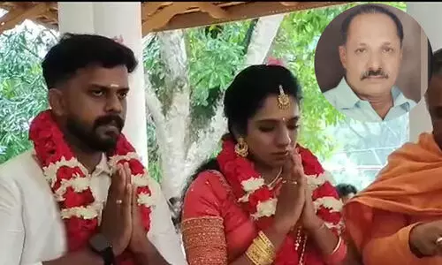 Srilakshmi the daughter of the murdered Raju got married