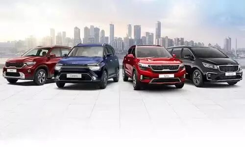 10 ലക്ഷം വാഹനങ്ങളെന്ന നാഴികക്കല്ല്​ താണ്ടി കിയ; രാജ്യത്തെ ഏറ്റവും വേഗത്തിൽ വളരുന്ന വാഹന കമ്പനിയായി കൊറിയൻ ബ്രാൻഡ്​