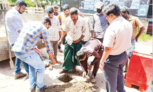 മഞ്ചേരിയിലെ മൂന്ന് റോഡുകളിൽ വിജിലൻസ് പരിശോധന