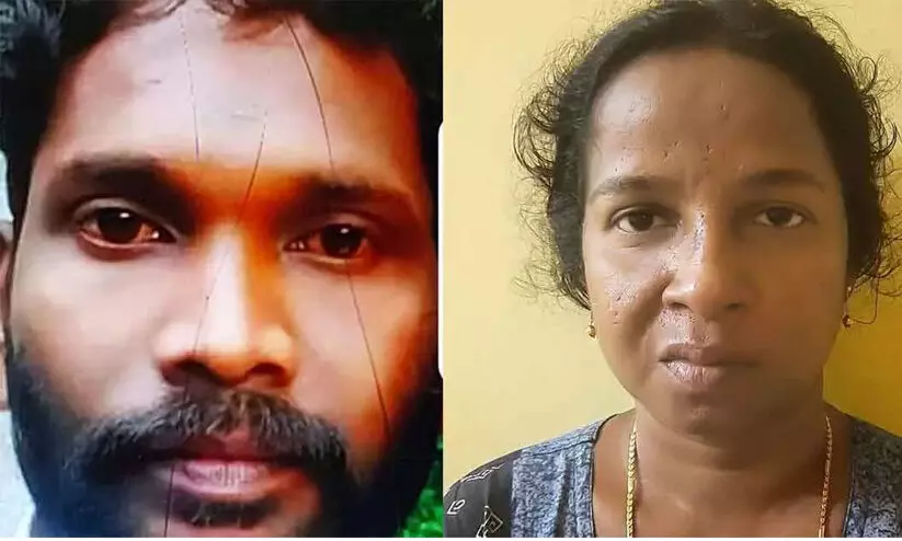 ഫോൺവിളിയെ ചൊല്ലിയുള്ള തർക്കത്തിനിടെ കത്തിയെടുത്ത് കുത്തി; തൃശൂരിൽ യുവാവിനെ ഭാര്യ കൊലപ്പെടുത്തിയതെന്ന് തെളിഞ്ഞു ഫോൺവിളിയെ ചൊല്ലിയുള്ള തർക്കത്തിനിടെ കത്തിയെടുത്ത് കുത്തി; തൃശൂരിൽ യുവാവിനെ ഭാര്യ കൊലപ്പെടുത്തിയതെന്ന് തെളിഞ്ഞു