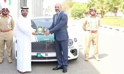 ദുബൈ പൊലീസിന്‍റെ ആഡംബര​ കാർ ശേഖരത്തിൽ ഒരതിഥികൂടി