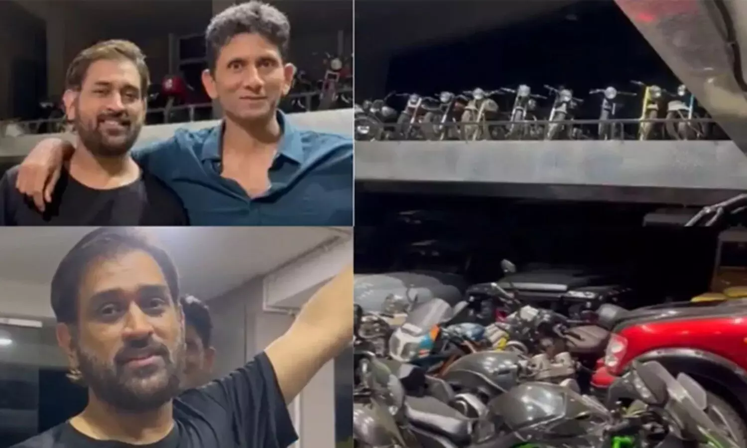 ‘ഇതെന്തൊരു മനുഷ്യനാണ്’?; ധോണിയുടെ ​വാഹന ശേഖരം കണ്ട് അമ്പരന്ന് വെങ്കിടേഷ് പ്രസാദ്