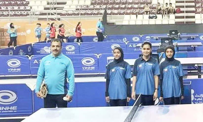 ടേ​ബി​ൾ ടെ​ന്നി​സിൽ പ്ര​തീ​ക്ഷ