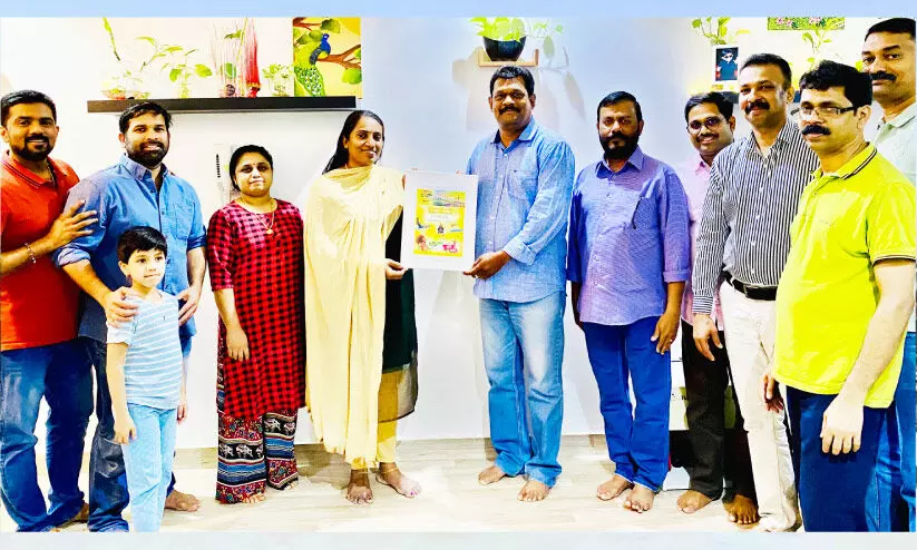 സ്നേഹതീരം ഓണാഘോഷ ഫ്ലയർ പ്രകാശനം സ്നേഹതീരം ഓണാഘോഷ ഫ്ലയർ പ്രകാശനം