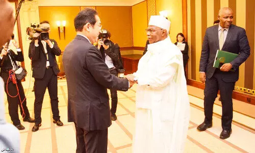 ഒ.​​ഐ.​സി സെ​ക്ര​ട്ട​റി ജ​ന​റ​ലും ജ​പ്പാ​ൻ പ്ര​ധാ​ന​മ​ന്ത്രി​യും ച​ർ​ച്ച ന​ട​ത്തി