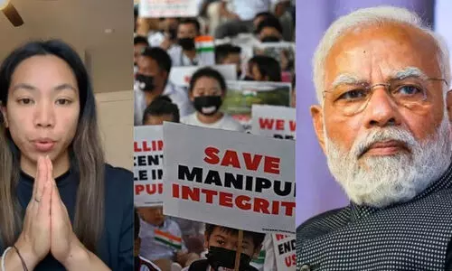 ‘മണിപ്പൂരിനെ രക്ഷിക്കൂ, ഞങ്ങളെ സഹായിക്കൂ...’; പ്രധാനമന്ത്രിയോട് കൈകൂപ്പി അപേക്ഷിച്ച് ഒളിമ്പിക് മെഡൽ ജേത്രി