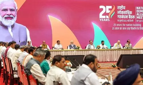 എൻ.ഡി.എ സഖ്യകക്ഷികൾക്ക് വിരുന്നൊരുക്കി ബി.ജെ.പി