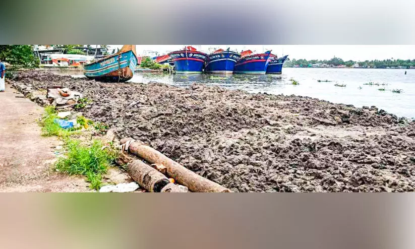 മാല്യങ്കരയിൽ അനധികൃത പുഴ നികത്തൽ;  നിർത്തിവെക്കാൻ ആവശ്യപ്പെട്ട്​ പഞ്ചായത്ത്