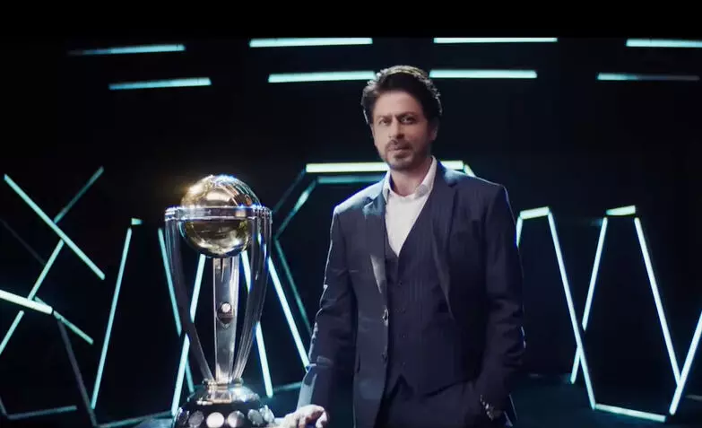 ഏകദിന ലോകകപ്പ് 2023: ഗംഭീര ​പ്രൊമോ വിഡിയോയുമായി ഐ.സി.സി; താരമായി കിങ് ഖാൻ