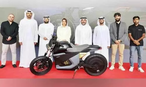 ത​ദ്ദേ​ശീ​യ​മാ​യി നി​ർ​മി​ച്ച ഇ.​വി ബൈ​ക്ക് പു​റ​ത്തി​റ​ക്കി ഷാ​ർ​ജ