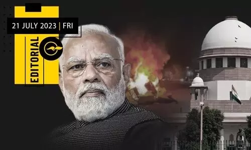 സുപ്രീംകോടതി താക്കീതും പ്രധാനമന്ത്രിയുടെ മൗനഭഞ്ജനവും സുപ്രീംകോടതി താക്കീതും പ്രധാനമന്ത്രിയുടെ മൗനഭഞ്ജനവും