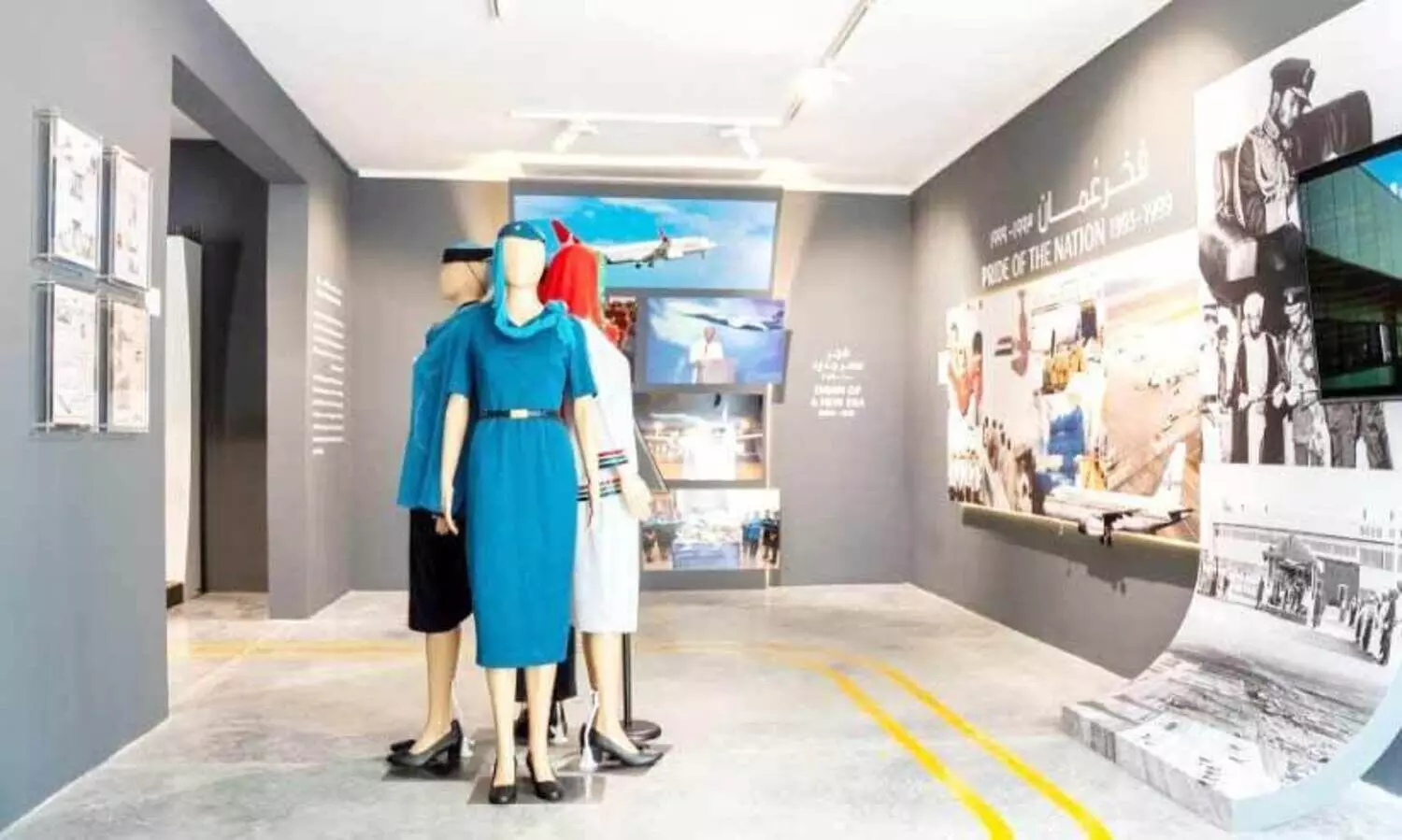 ഒ​മാ​ൻ എ​യ​റി​ന്‍റെ ച​രി​ത്ര​വ​ഴി​ക​ൾ തു​റ​ന്ന്​ പ്ര​ദ​ർ​ശ​നം