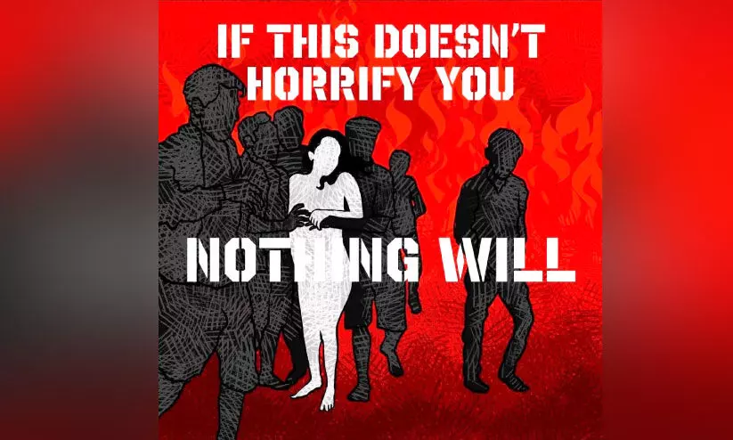 ഞങ്ങളെ പിച്ചിച്ചീന്തുമ്പോൾ പൊ​ലീ​സ് നോ​ക്കി​നി​ന്നു