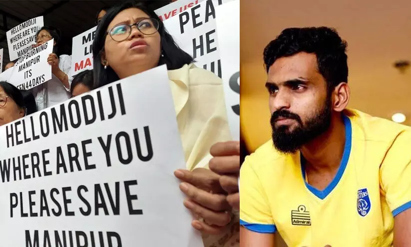 ‘സാമുദായിക വിഭജനം വളർത്തുന്നതിനിടെ സർക്കാറുകൾക്ക് ജനങ്ങളെ നോക്കാൻ സമയമില്ല’; മണിപ്പൂർ വിഷയത്തിൽ രൂക്ഷ വിമർശനവുമായി സി.കെ വിനീത്