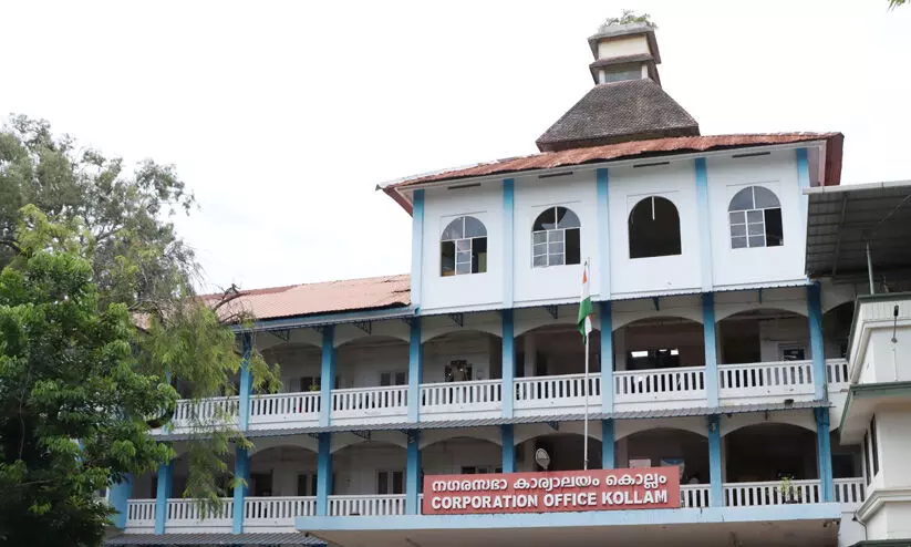 കൊല്ലം നഗരസഭയിൽ ഉപയോഗമില്ലാതെ  21.64 ലക്ഷം രൂപയുടെ മെഷീനുകൾ