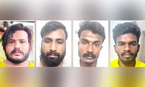 ഡോഗ് സ്ക്വാഡുമായി ലഹരിവേട്ട; നാലുപേർ അറസ്റ്റിൽ