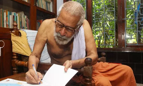 തീവ്രമാകുന്ന വെയിലിന്റെ കാഠിന്യം; തണലിന്റെ അഭാവം-ഉണ്ണികൃഷ്ണൻ പുതൂരിനെ മകൻ ഓർക്കുന്നു