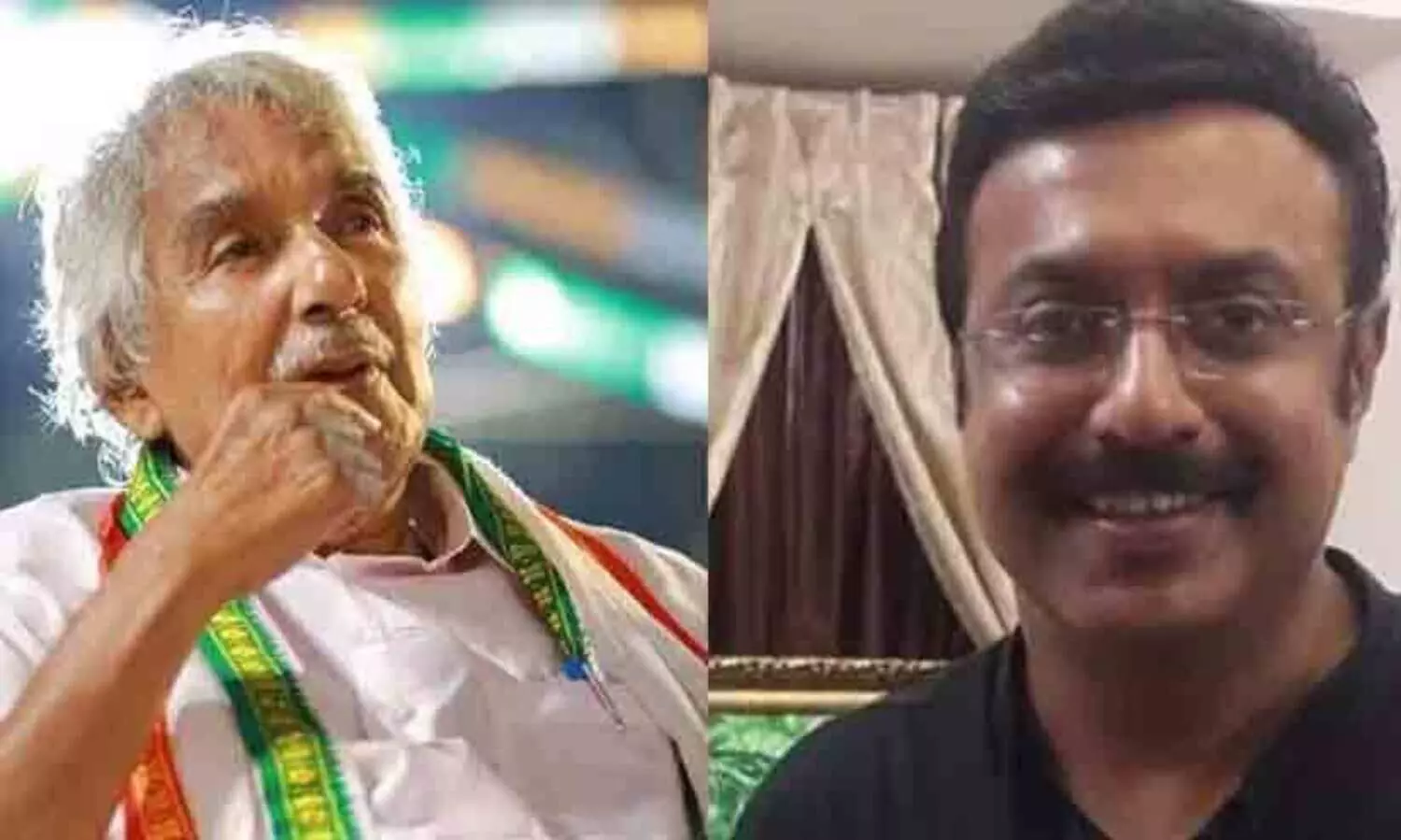 E.K. Nayanars son Krishnakumar, Oommen Chandy