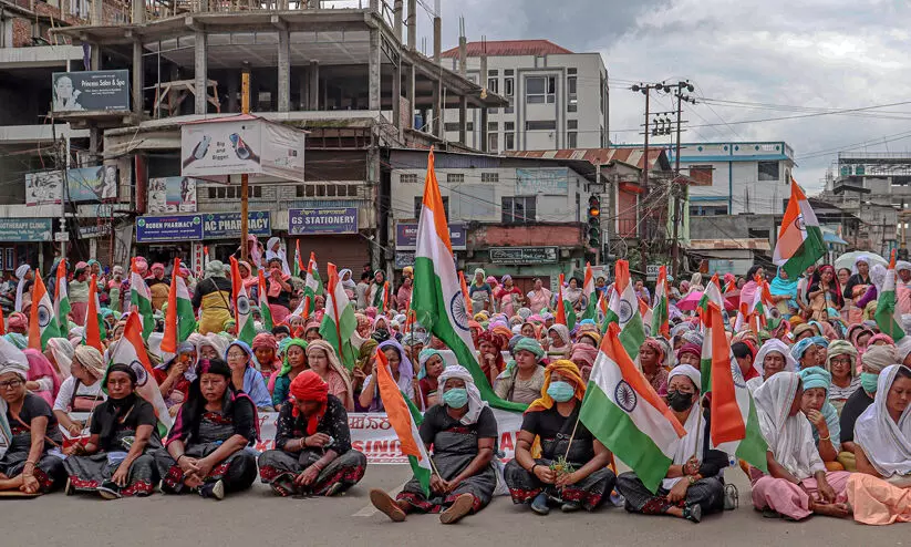 Manipur Protest