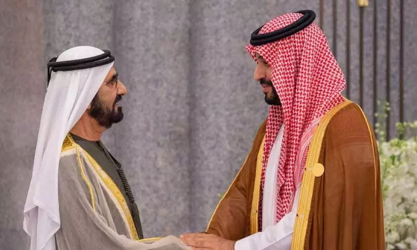 ജി.സി.സി-മധ്യേഷ്യൻ ഉച്ചകോടിയിൽ പങ്കെടുത്ത് ശൈഖ് മുഹമ്മദ് ജി.സി.സി-മധ്യേഷ്യൻ ഉച്ചകോടിയിൽ പങ്കെടുത്ത് ശൈഖ് മുഹമ്മദ്