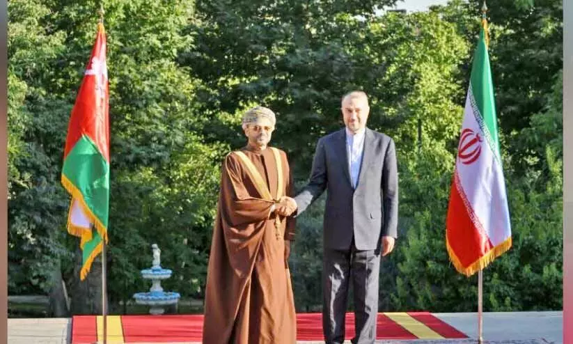 ഉപരോധം നീക്കാൻ ഇടപെടൽ; ഒമാനെ അഭിനന്ദിച്ച് ഇറാൻ ഉപരോധം നീക്കാൻ ഇടപെടൽ; ഒമാനെ അഭിനന്ദിച്ച് ഇറാൻ