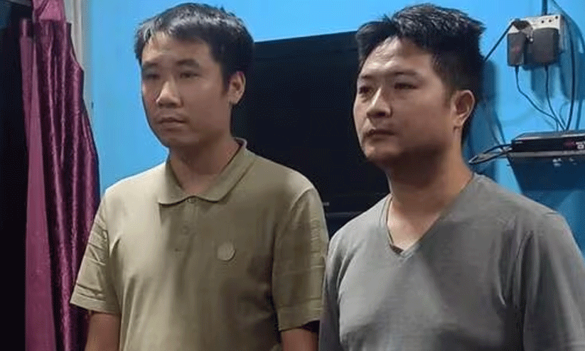 രേഖകളില്ലാതെ ഇന്ത്യയിലേക്ക് കടക്കാൻ ശ്രമിച്ച ചൈനീസ് യുവാക്കൾ അറസ്റ്റിൽ