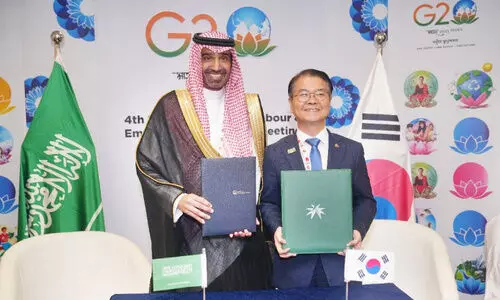 സൗ​ദി, കൊ​റി​യ​ൻ തൊ​ഴി​ൽ മ​ന്ത്രാ​ല​യ​ങ്ങ​ൾ ധാ​ര​ണ​പ​ത്രം ഒ​പ്പു​വെ​ച്ചു