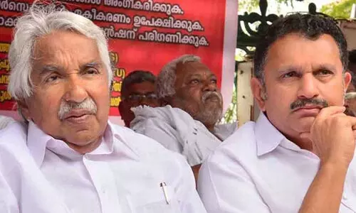 K Muraleedharan, Oommen Chandy