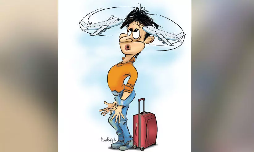 വി​മാ​ന​ക്ക​മ്പ​നി​ക​ളു​ടെ കൊ​ള്ള​യ​ടി​യി​ൽ പ്ര​തീ​ക്ഷ​യ​റ്റ്​ പ്ര​വാ​സി​ക​ൾ