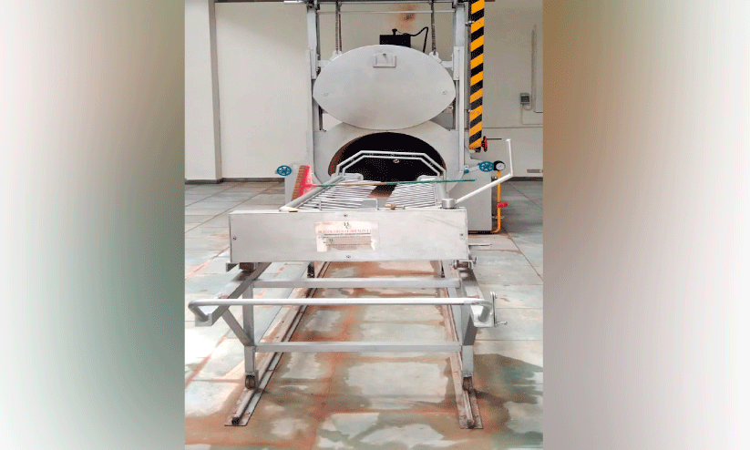 First underground cremation