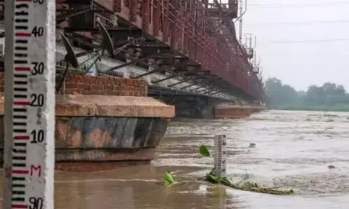 old yamuna bridge water level