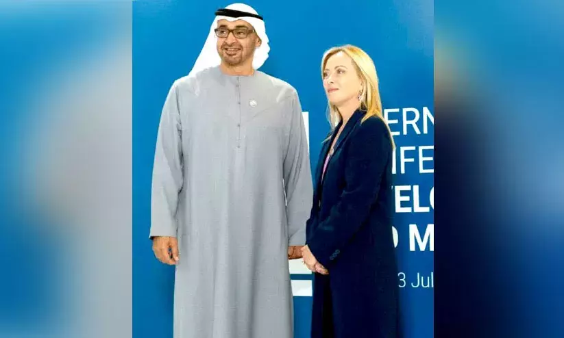 കു​ടി​യേ​റ്റ പ്ര​തി​സ​ന്ധി; 10 കോടി ഡോ​ള​റി​ന്‍റെ സ​ഹാ​യം പ്ര​ഖ്യാ​പി​ച്ച്​ യു.​എ.​ഇ ​