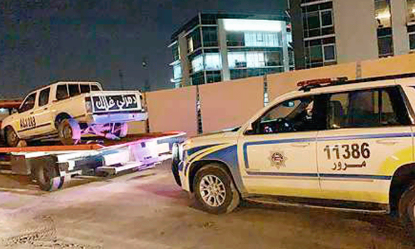 Violation of traffic rules