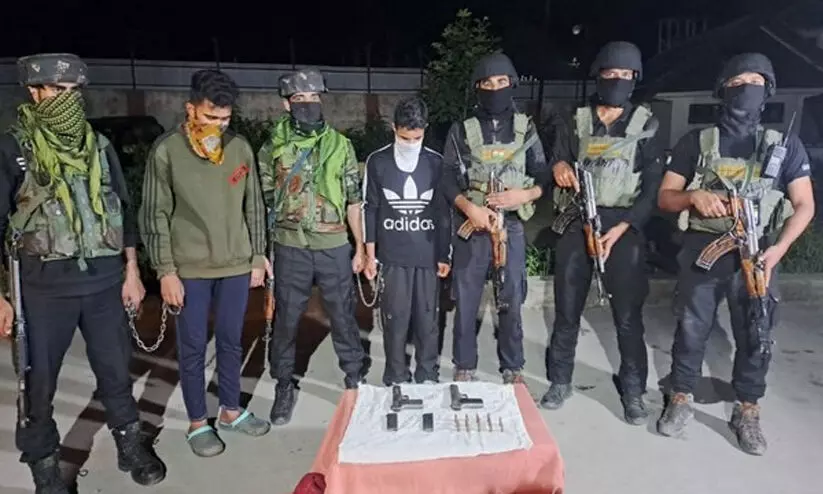 terrorist arrest in baramulla terrorist arrest in baramulla