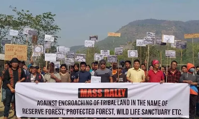 മണിപ്പൂർ പ്രശ്‌നങ്ങള്‍ക്ക് പിന്നില്‍ മലയോര ജില്ലകള്‍ക്കായി ഉണ്ടാക്കിയ പുതിയ കുടിയൊഴിപ്പിക്കല്‍ നയമെന്ന് കെ.സഹദേവൻ